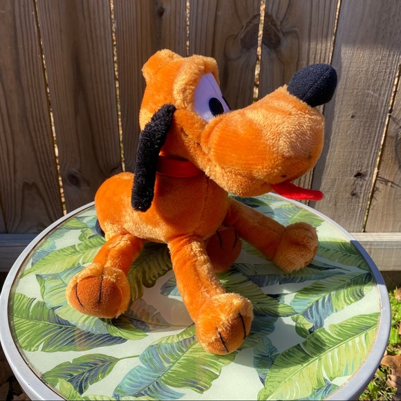 Vintage Plush Disney 1984 Pluto Applause Disneyland Disney World